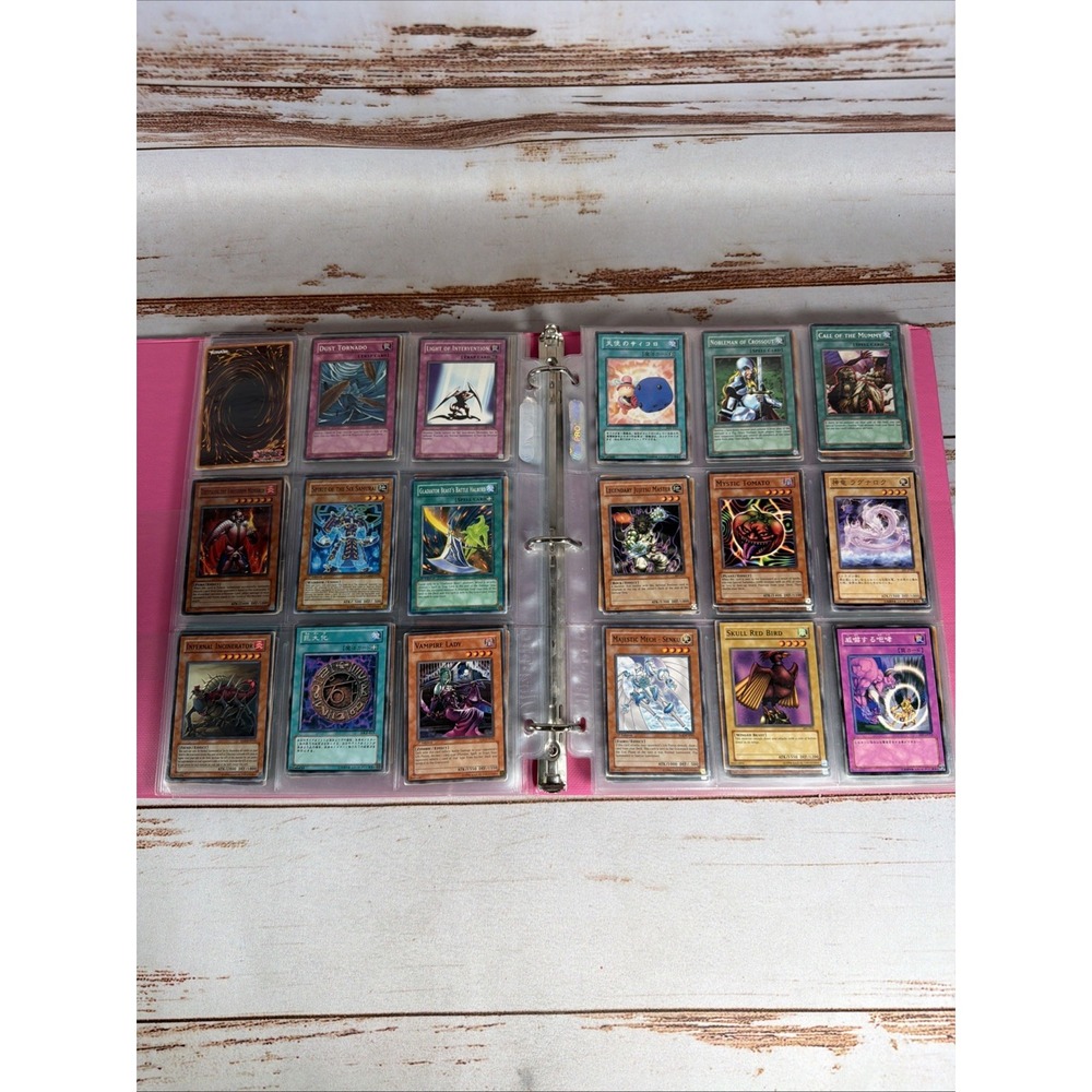Vintage Yu-Gi-Oh! Trading Card Lot 252 Cards Mixed Holo Collection Binder - Picture 4 of 10